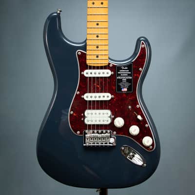 Fender American Professional Classic Stratocaster HSS Maple Fingerboard - Faded Black - US25072197 image 1