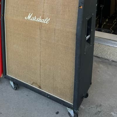 1971 vintage Marshall 2034 Pulsonic Speaker Cabinet Black image 1