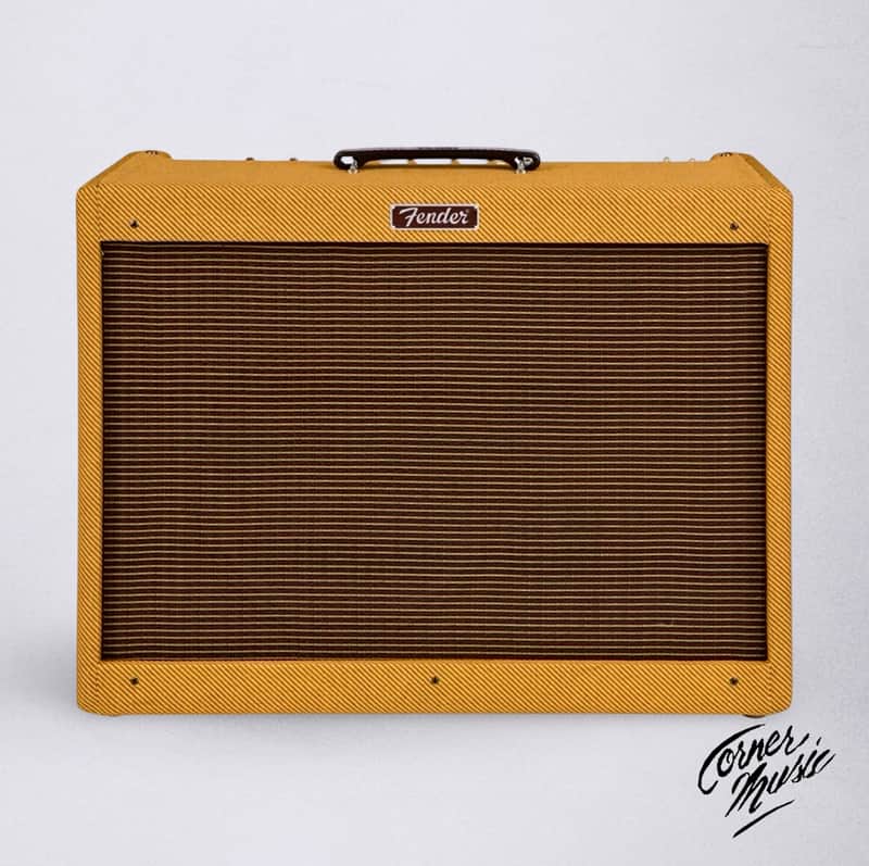 Fender Blues Deluxe 1x12 40w Guitar Tube Combo Amp - Tweed image 1