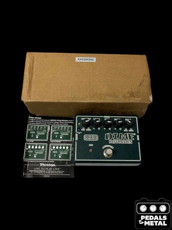 MXR DIME DISTORTION DD-11 エフェクター MXR DD11 Dime Distortion | Reverb