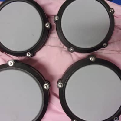 Lot of 4 Alesis Electronic eDrums 6" Single Zone Mesh Head Tom / Snare Drum Pad with 1/4" input MINT image 1