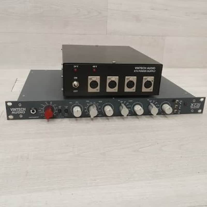 Vintech Audio X73i Mic Pre EQ with PSU 2010s - Blue image 1