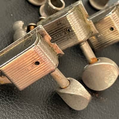 Kluson Single Line Tuners 60's RI Aged Nickel Relic Strat Tele JazzMaster image 3