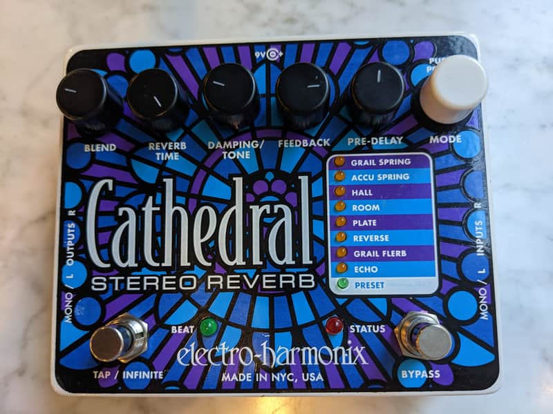 Electro-Harmonix Cathedral Stereo Reverb | Reverb