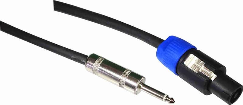 1/4 inch to SPEAK-ON 2 Conductor, 12 awg Pro Audio Speaker Cable - 40 feet image 1