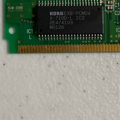 Mint & Tested Working Korg Exb-PCM04 ExbPCM-04 DANCE EXTREME Expansion Board Sound ROM Card Exb-PCM4 ExbPCM-4 ExbPCM04 ExbPCM4 for Triton, Studio, Rack, Karma Keyboard Synth / Synthesizer. Minty Condition. SAFE Shipping! image 2