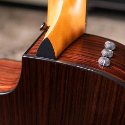 Taylor 212ce-N Plus Nylon Grand Concert Acoustic/Electric Guitar with Aerocase image 8