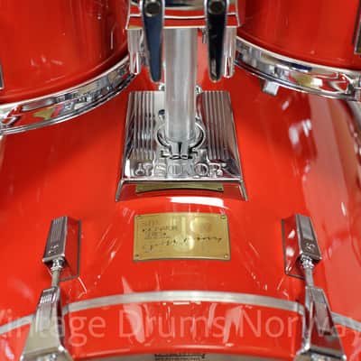 Sonor Signature Heavy Beech – Signal Red – Fully Restored – 10/12/13/14/15/20 image 8