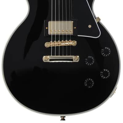 Epiphone Les Paul Custom Electric Guitar - Ebony image 1