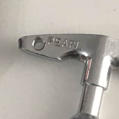 Rare Vintage Made in Japan Drum Pearl Key 1960s Tempro MIJ Chrome Tuner Hex Tuning image 2