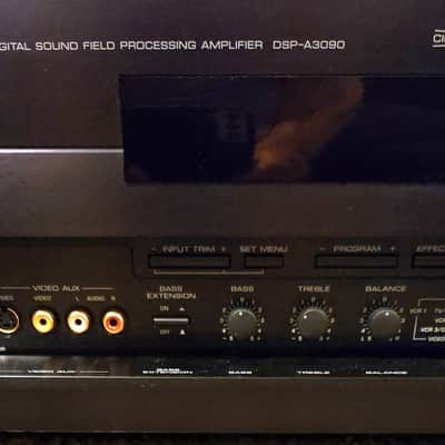 Yamaha Yamaha DSP-A3090 Digital Sound Field Processing Amplifier 1996 - Black metal image 4