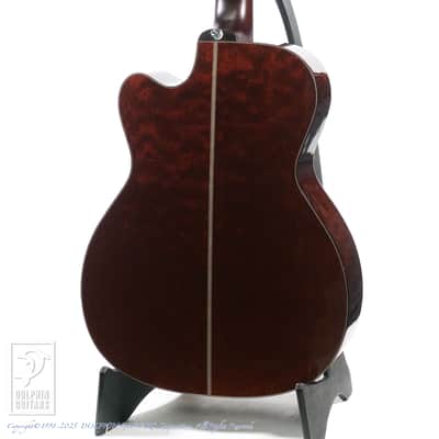 SANTA CRUZ OM Cutaway Custom Figured Mahogany (Short Scale) w/Raptor System EQ 2024 image 4