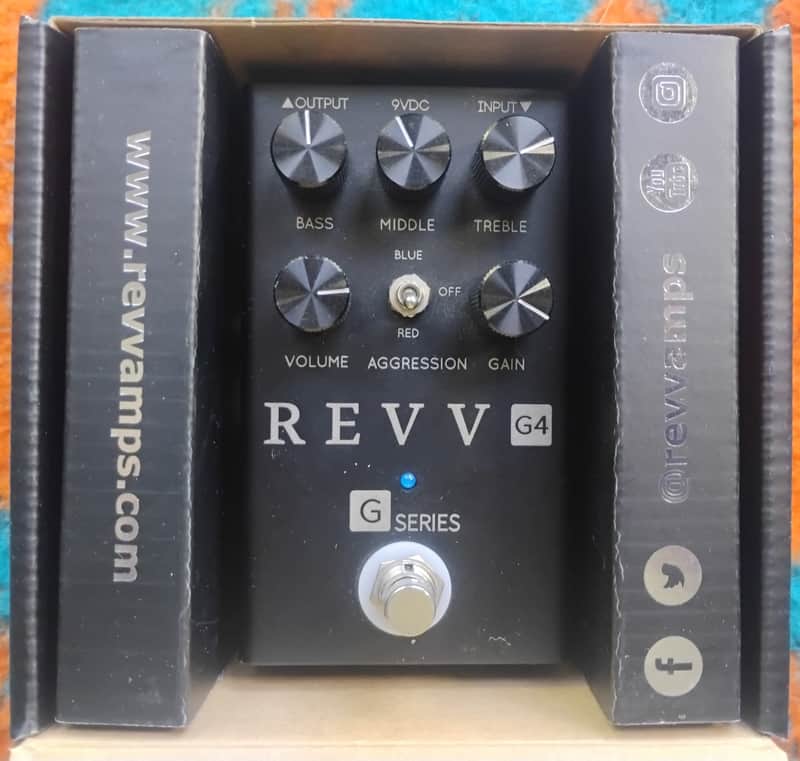 REVV G4 Distortion 2018 - 2021 - Black image 1