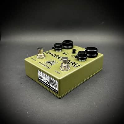 Caroline Guitar Shigeharu Germanium Octave Fuzz - Army Green LTD Run #2 image 4