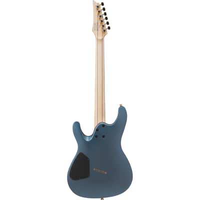 Ibanez SML721 S Axe Design Lab Multi-scale Electric Guitar - Midnight Arctic Ocean Matte image 3