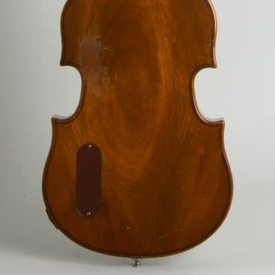 Gibson  EB-1 Electric Bass Guitar (1954), ser. #4-0216, original brown hard shell case. image 4