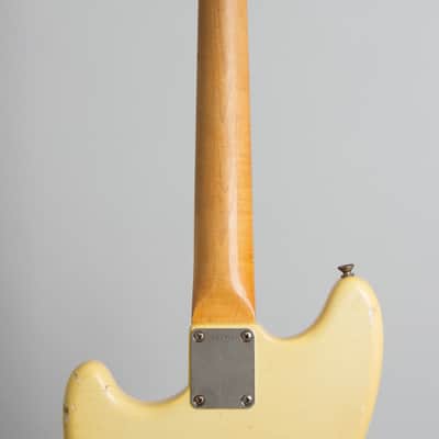 Fender  Duo-Sonic II Solid Body Electric Guitar (1965), ser. #L78307, original tan hard shell case. image 9
