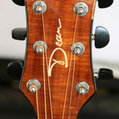 Dean Exibition KOA Acoustic Electric Guitar EX-KOA With Gig Bag LUTHIER SPECIAL image 11
