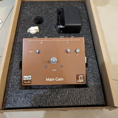 Kush Audio Main Gain Class-A Active Stereo Monitor Controller 2010s - Brown image 2