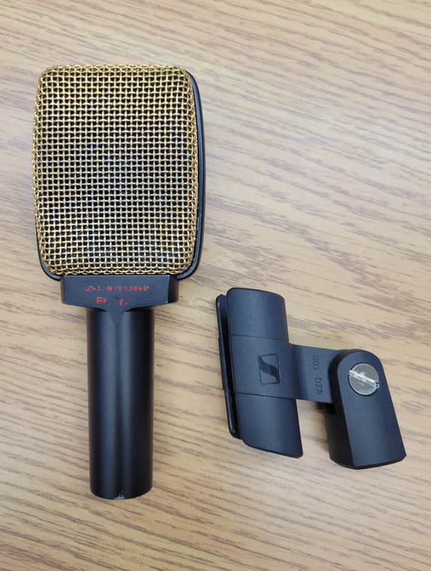 Sennheiser BF509 Black Fire 509 Cardioid Dynamic Microphone 1990s - Black image 1