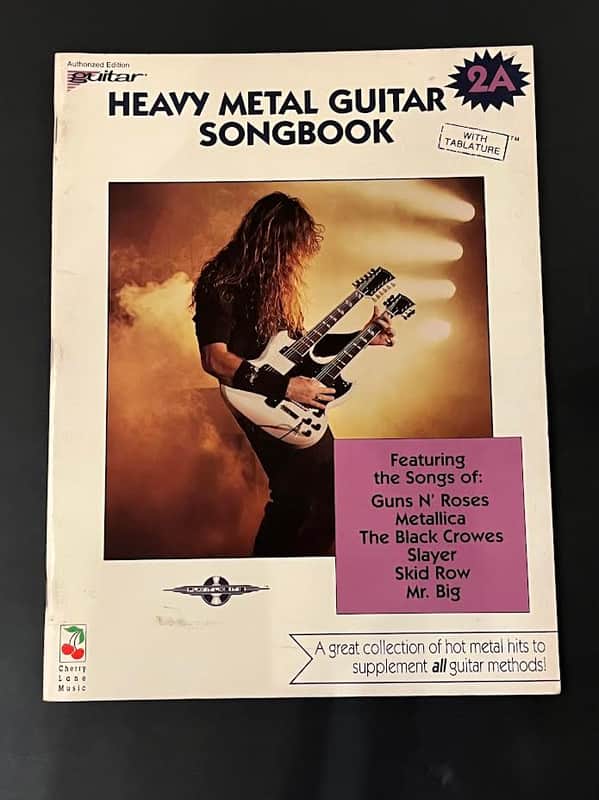 Cherry Lane Heavy Metal Guitar Songbook 2A Tab Book