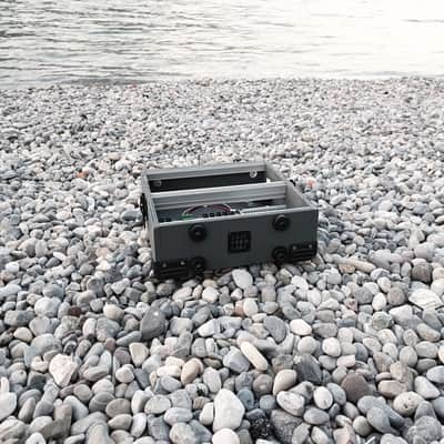 6U Eurorack Case Powered 52 or 60hp, portable, patched resealable, modular synthesizer image 9