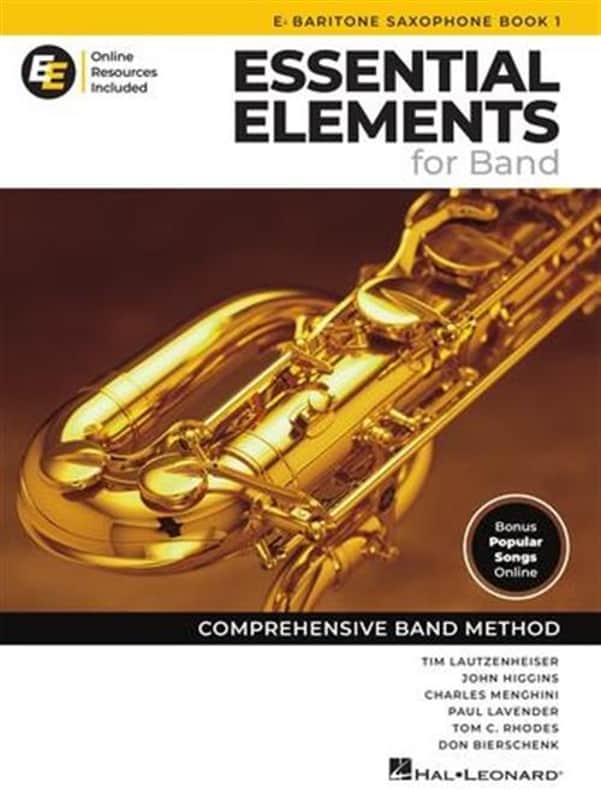 Essential Elements for Band – Eb Baritone Sax Book 1 with Online Resources image 1
