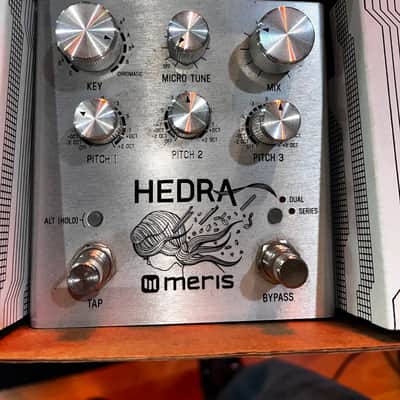 Meris Hedra 3-Voice Rhythmic Pitch Shifter 2019 - Silver image 2