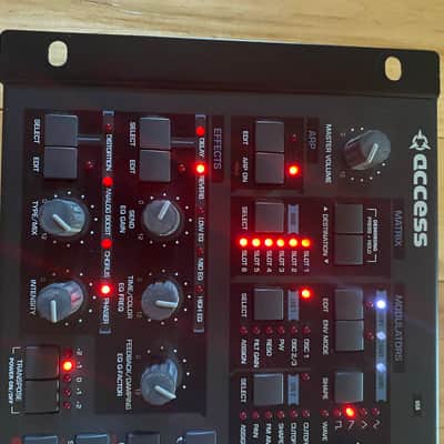 Access Virus TI Desktop Digital Synthesizer 2005 - Black image 2