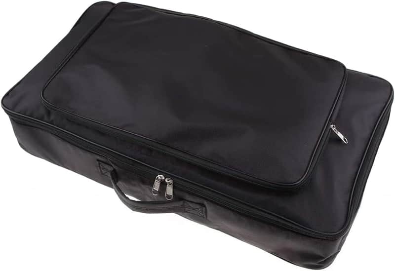 Portable Gig Bag Guitar Effects Pedal Board Carry Bag 23.6 x 13 x 4inch Black image 1