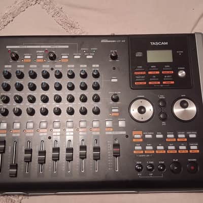 TASCAM DP-02 Digital Portastudio 8-Track Recorder 2010s - Black image 1