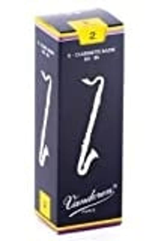 Vandoren Bb Bass Clarinet Reeds No 2 Box of 5 image 1