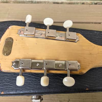 Vintage Circa 1956 Magnatone Mark III (Paul Bigsby) Electric Guitar w/ Hardshell Case! image 15