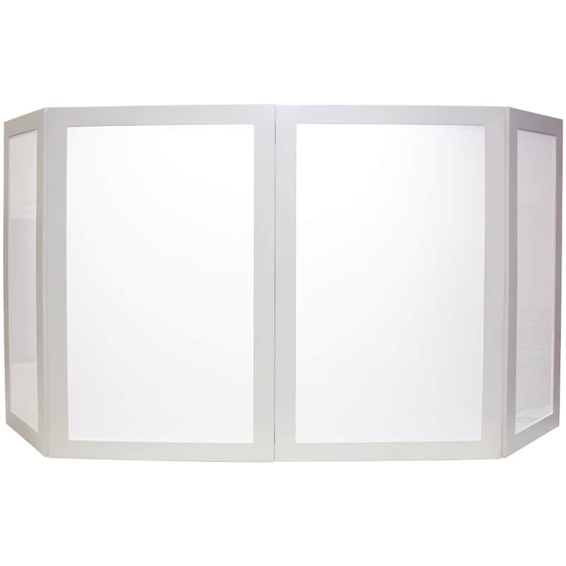 Seismic Audio SA-FAC3 Multi-Panel DJ Façade/Booth w/ 4' Frontboards image 1