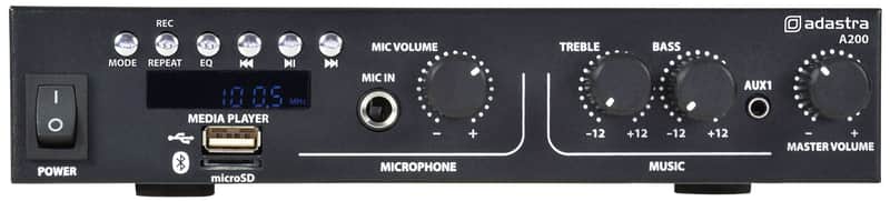 Adastra A200 Compact Mixer-Amp 2x100W Bild 1