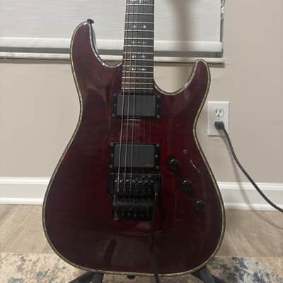 Schecter Hellraiser C-1 FR 2006 - Present - Black Cherry image 1