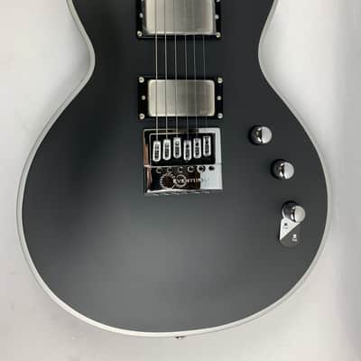 ESP LTD EC-1000 Evertune BB Bold Binding Black Satin Electric Guitar EC1000 + Free Gig Bag - Korea image 7