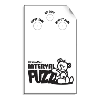 StewMac Interval Fuzz Ringer Pedal Kit, With Bare Enclosure image 2