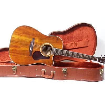Alvarez AD60CK Artist Series Dao Koa Dreadnought Acoustic-Electric Cutaway W/CASE image 1