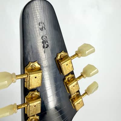 2020 Gibson Custom Shop Murphy Aged Jimi Hendrix 1969 Flying V - Ebony image 12