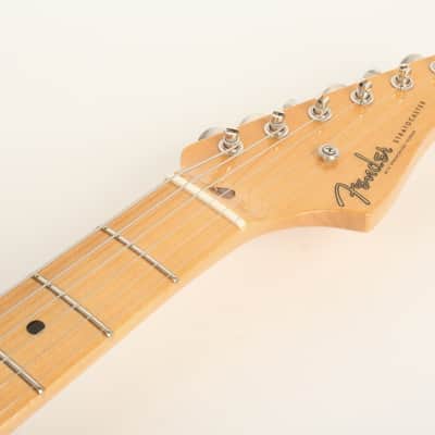 Fender Custom Shop Limited Edition 70th Anniversary 1954 Stratocaster Time Capsule Package 1-Piece Quartersawn Maple Neck Fingerboard Wide-Fade 2-Color Sunburst XN5636 image 6