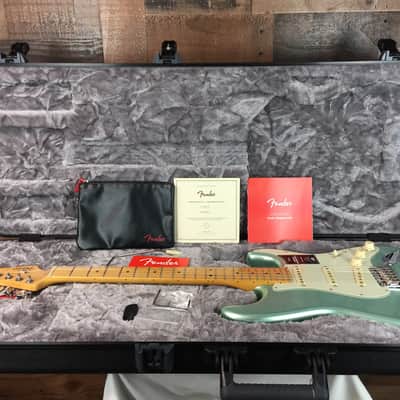 Fender American Professional II Stratocaster, Mystic Surf Green, Hard Case, Free Ship, 207 image 12
