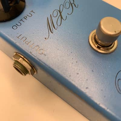 MXR MX-103 Script Blue Box 1975 image 13