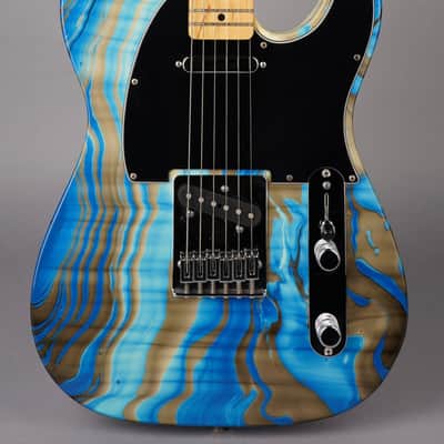 Fender FSR Swirl Telecaster Standard - Limited Edition - 2013 - Blue Swirl image 2