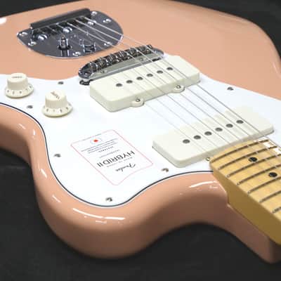 Fender Made in Japan Hybrid II Jazzmaster MN SN:5976 ≒3.65kg 2021 Flamingo Pink image 5