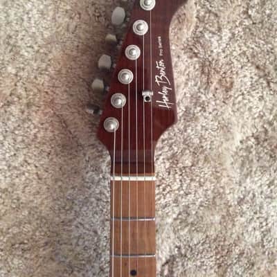 Harley Benton Roasted Maple Neck Stainless Steel Frets Locking Tuners image 3