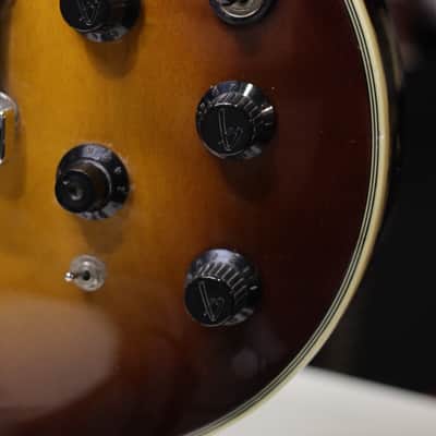 Fender Flame Elite with Kahler Tremolo 1985/1986; Autumn Burst; w/ case image 5