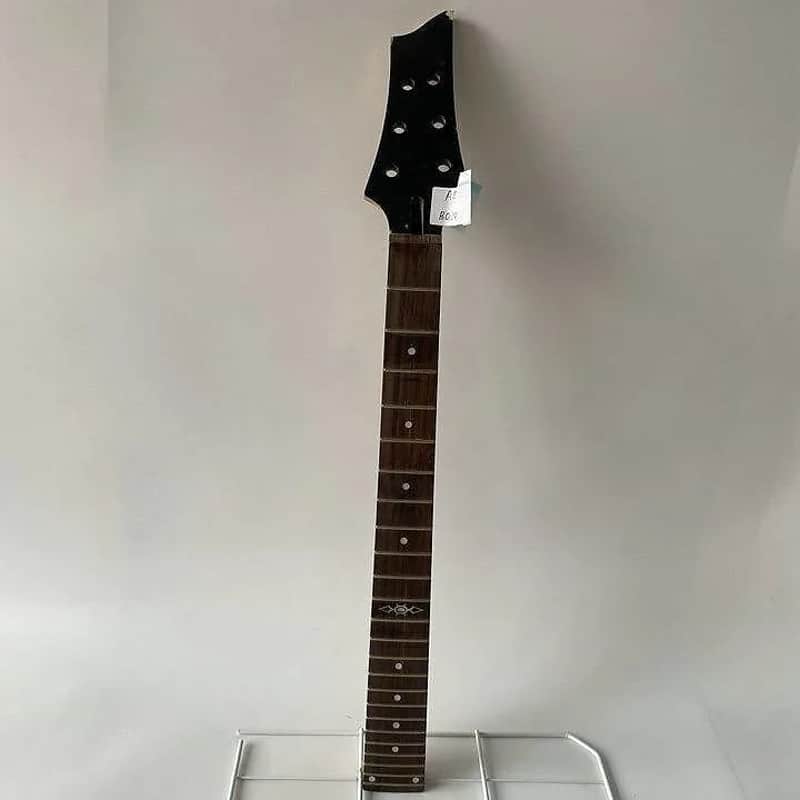 Black Maple Wood Electric Guitar Neck with Rosewood Fingerboard Fretboard image 1