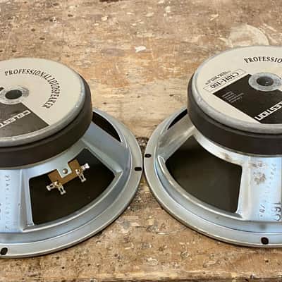 Trace Elliot 10inch bass speakers C10H-100 1980 image 3