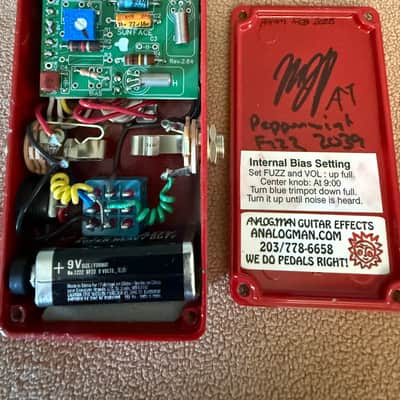Analogman Peppermint Fuzz 2025, Excellent! image 2